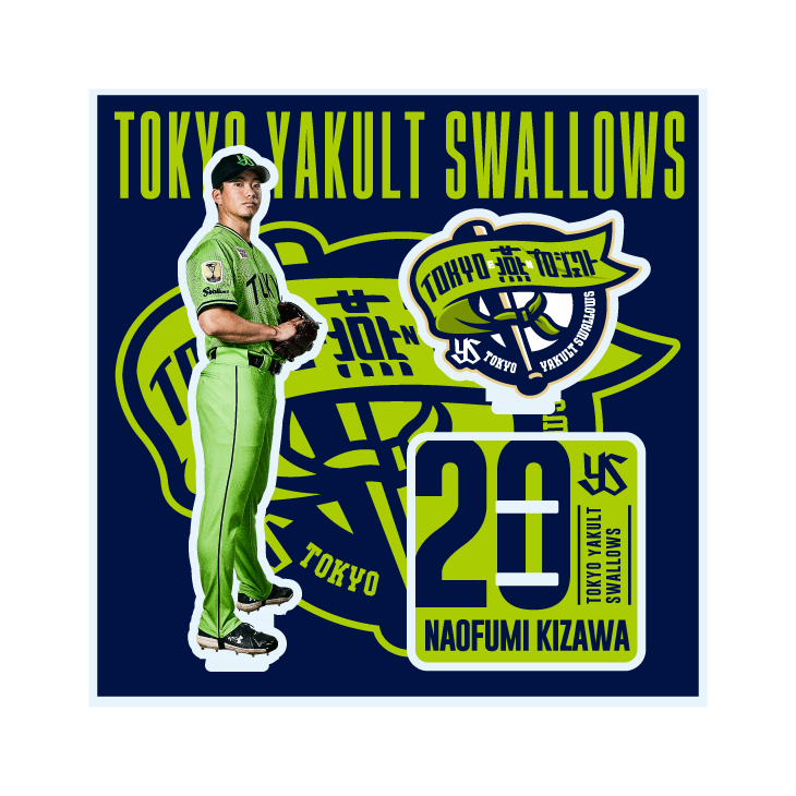 2024BlackFriday】選手ビジュアル燕パワーアクリルスタンド | 東京