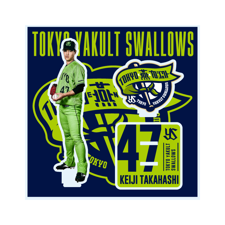 2024BlackFriday】選手ビジュアル燕パワーアクリルスタンド | 東京