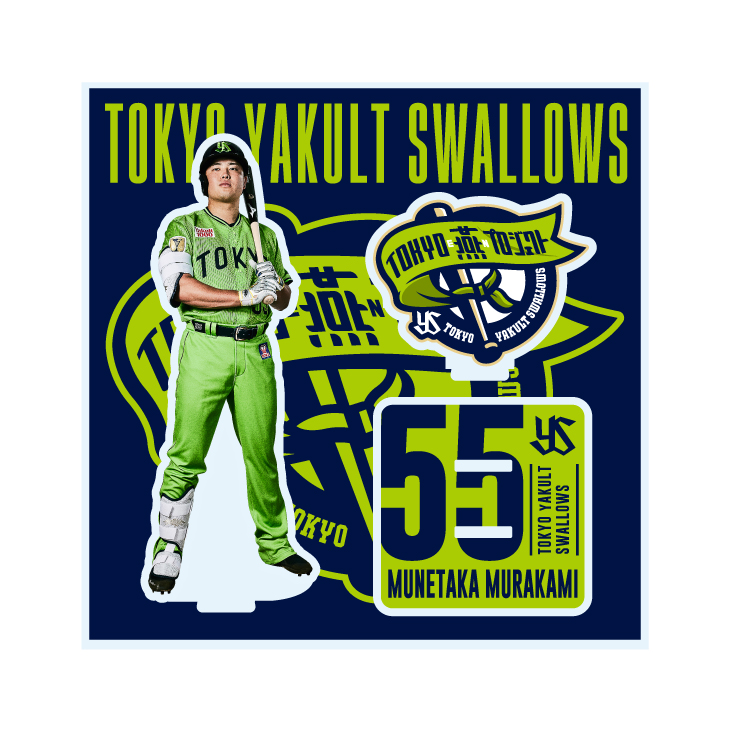 2024BlackFriday】選手ビジュアル燕パワーアクリルスタンド | 東京