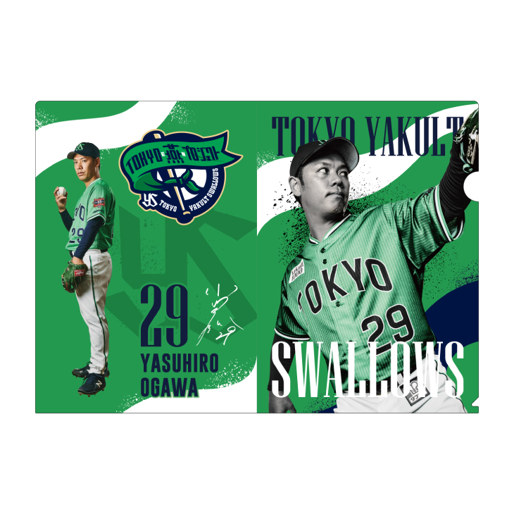 2024BlackFriday】2024燕パワー選手ビジュアルクリアファイル | 東京