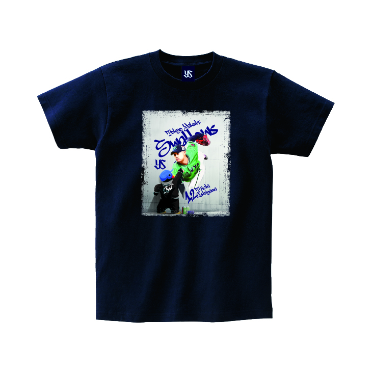 2025年BF】スプレーアート選手ビジュアルTシャツ | 東京ヤクルト