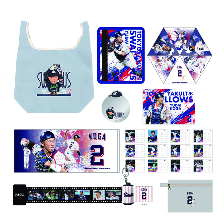 東京ヤクルトスワローズ 選手グッズセット まとめ売り 3 01.jpg