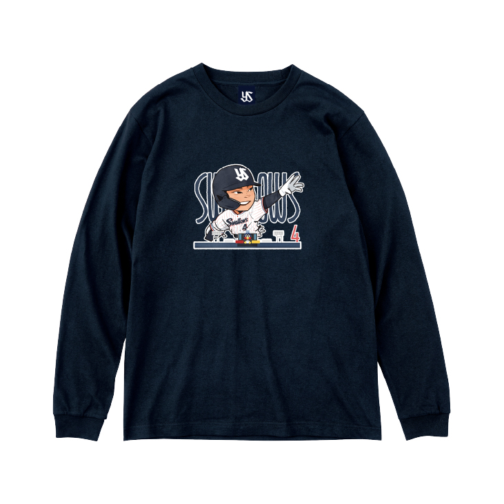 LAUNDRY×ヤクルトスワローズ　コラボTシャツ　リメイク LAUNDRY×ヤクルトスワローズコラボTシャツリメイク