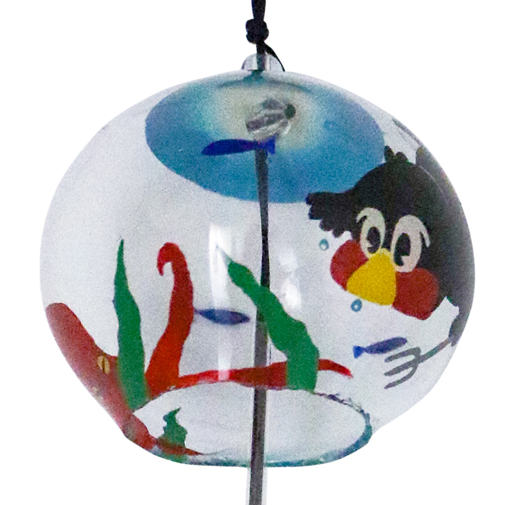 つば九郎江戸風鈴（海水浴）