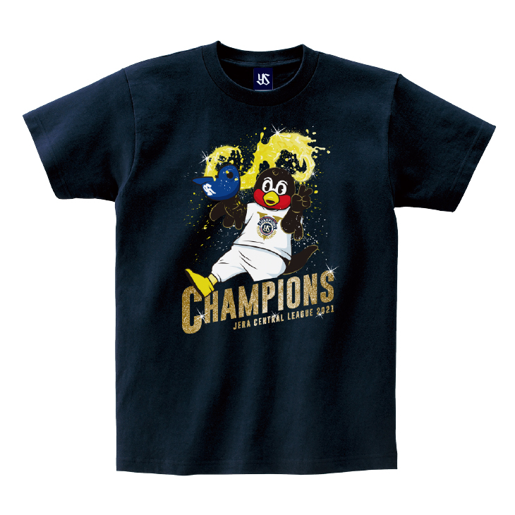 2021年優勝記念ビールかけつば九郎Tシャツ