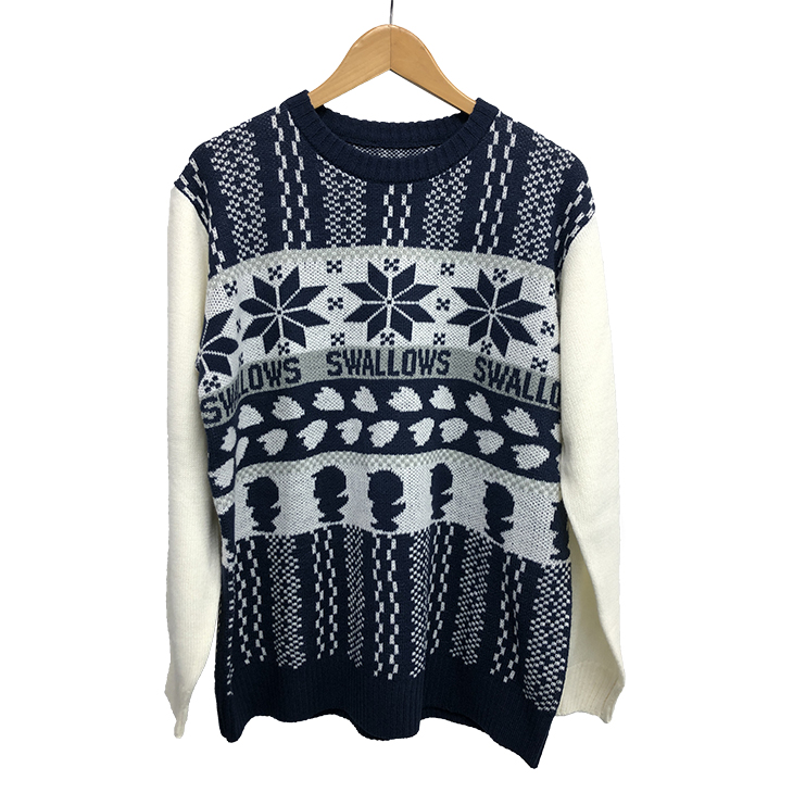 ノルディック柄セーター