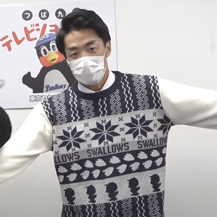 ノルディック柄セーター