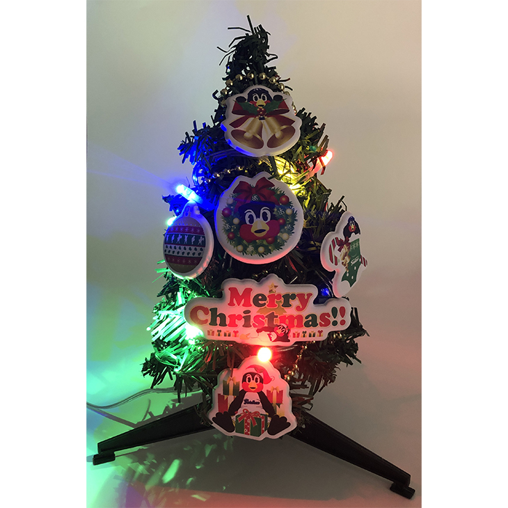 つば九郎クリスマスツリー