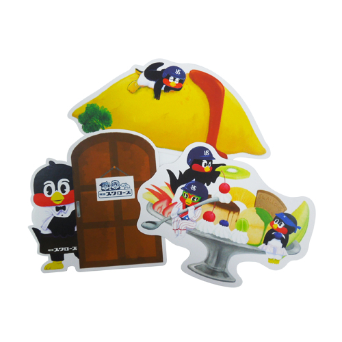 【喫茶スワローズ】ダイカットカードセット（3枚セット）