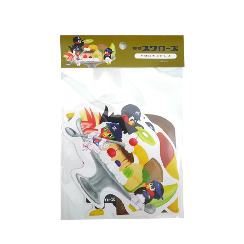 【喫茶スワローズ】ダイカットカードセット（3枚セット）