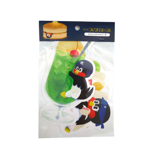 【喫茶スワローズ】ダイカットカードセット（3枚セット）