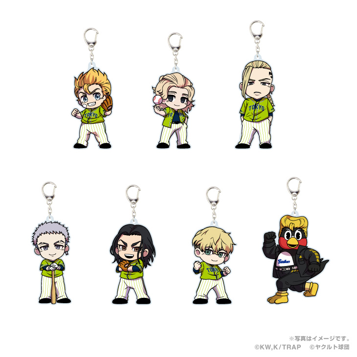 【2024BF】Swallows×東京リベンジャーズアクリルキーホルダー（ミニキャラ/燕パワー）