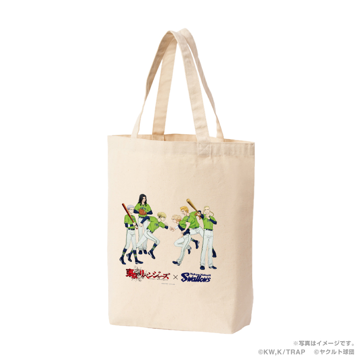 【2024BF】Swallows×東京リベンジャーズトートバッグ（イラスト/燕パワー）　集合