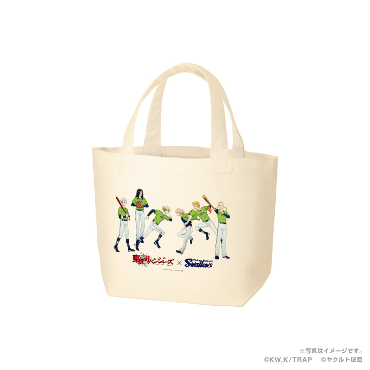 【2024BF】Swallows×東京リベンジャーズランチトートバッグ（イラスト/燕パワー）　集合
