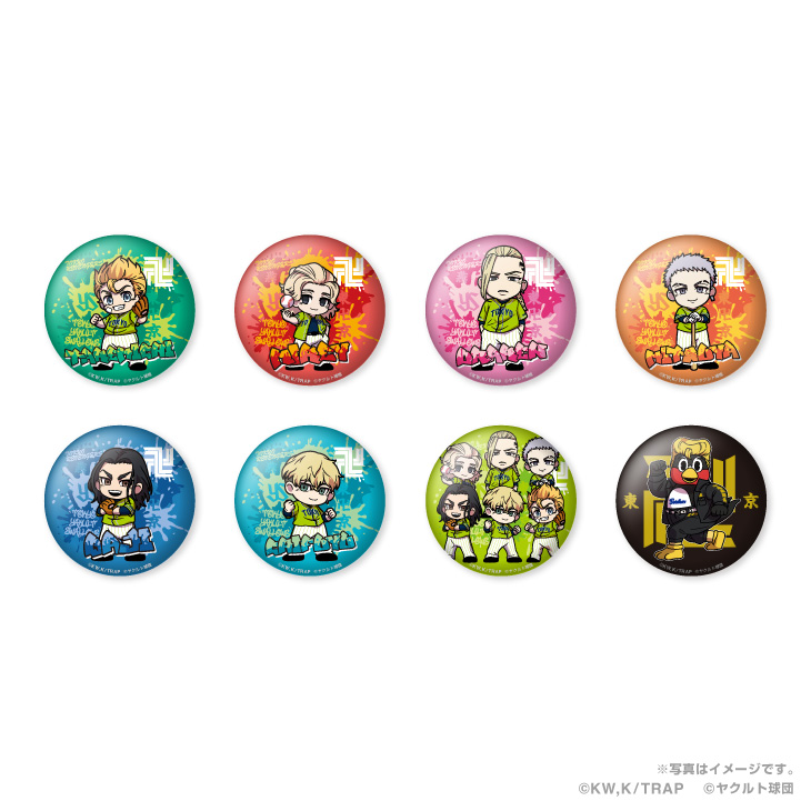 【2024BF】Swallows×東京リベンジャーズ缶バッジ（ミニキャラ/燕パワー）シークレット