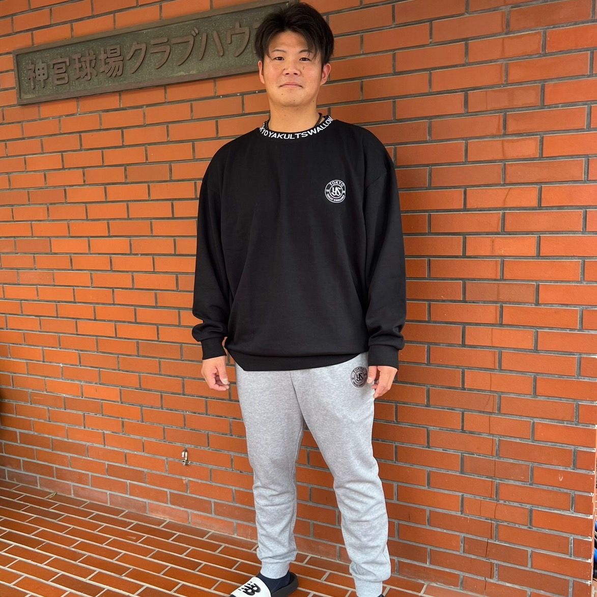 【2024BF】SWALLOWSサークルロゴスウェットパンツ（グレー）