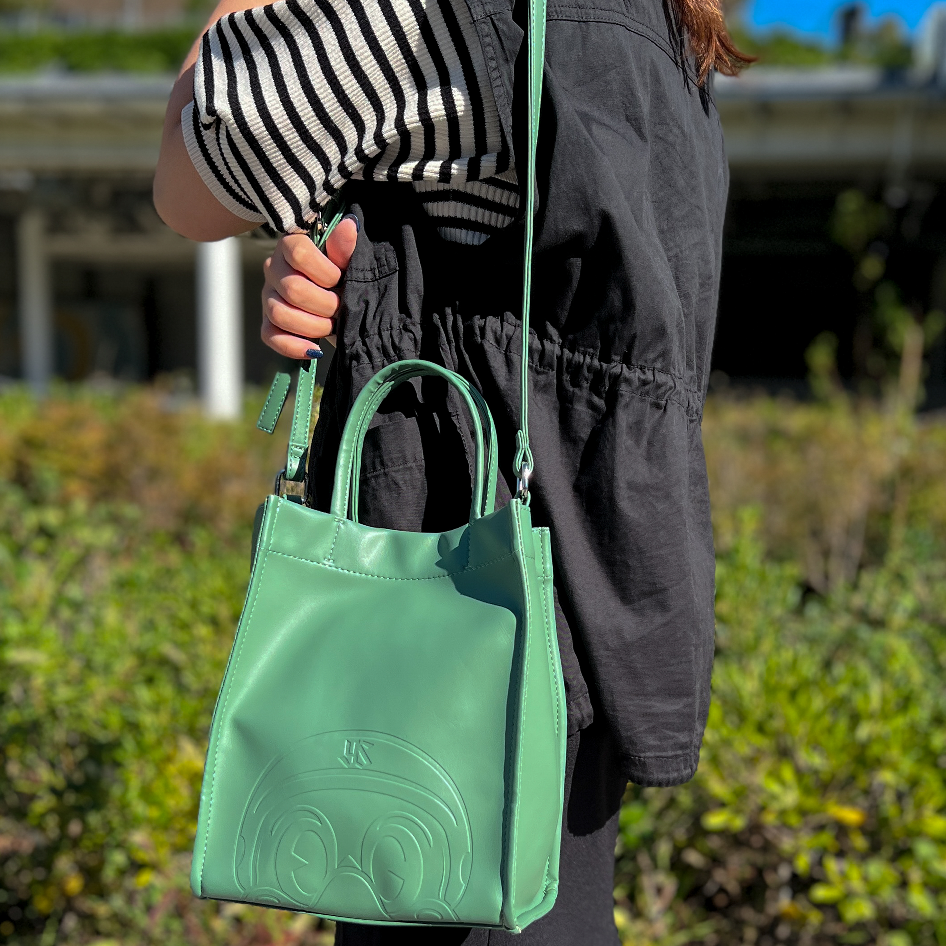 【2022ファン感謝DAY】つば九郎型押し合皮ショルダートート