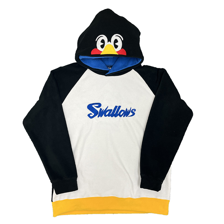 【2023年新商品】つば九郎なりきりフリースパーカー