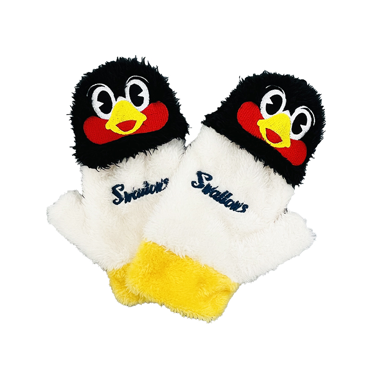 【2024BF】【2023年新商品】ふわふわつば九郎手袋（ミトン）