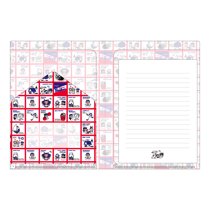 【2023開幕新商品】YS×シモジマ レターセット（トリコロール）