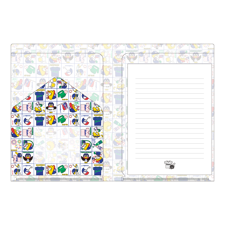 【2023開幕新商品】YS×シモジマ レターセット（カラー）