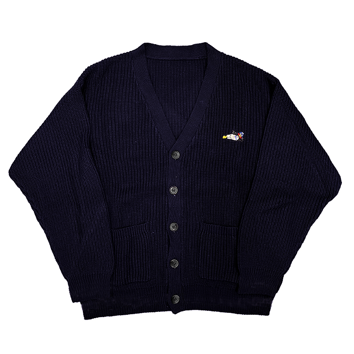 【2024BF】【2023年新商品】つば九郎ワンポイントカーディガン