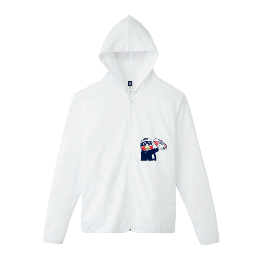 【2024BF】【2023年新商品】UVカットドライパーカー（ホワイト）