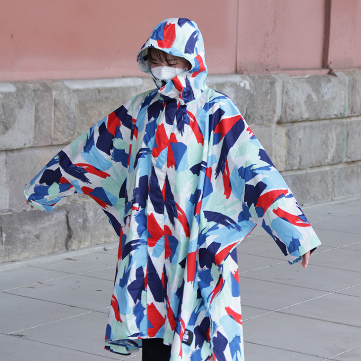 【KiU×SWALLOWS】レインポンチョ