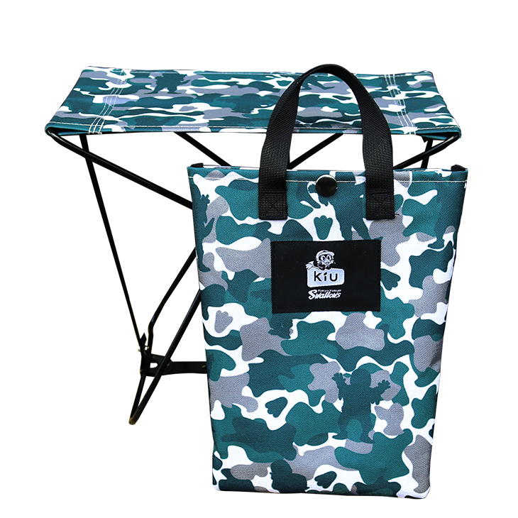 【KiU×SWALLOWS】フォールディングスツール 2896 Camouflage