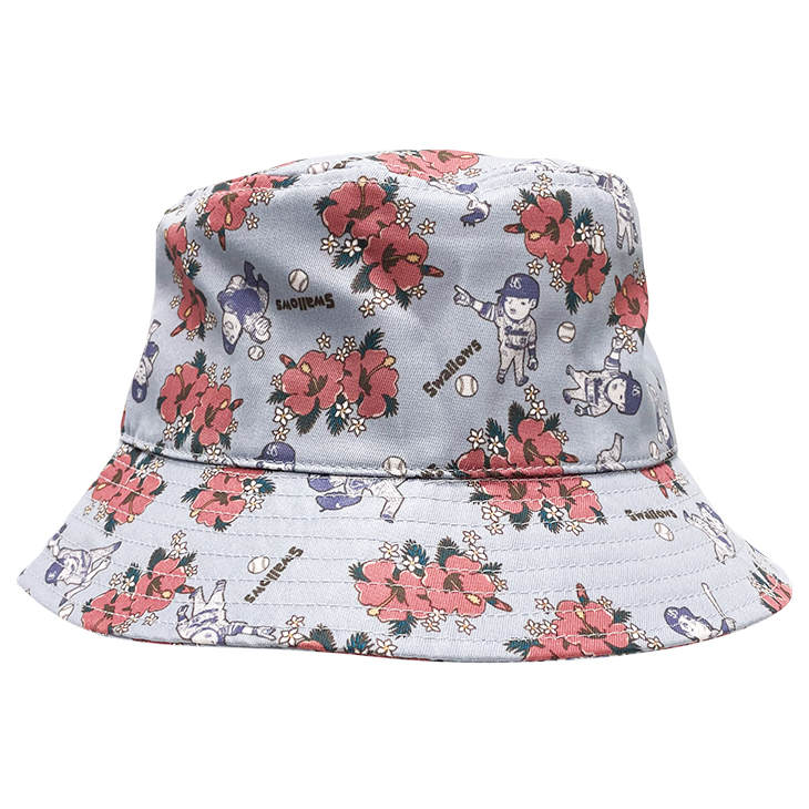 【2023 Summer Goods】選手イラストバケットハット（グレー）