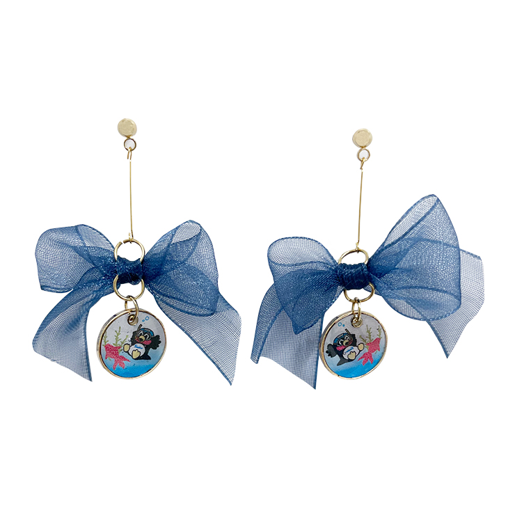 【つば九郎DAY2023】つば九郎&金魚モチーフピアス