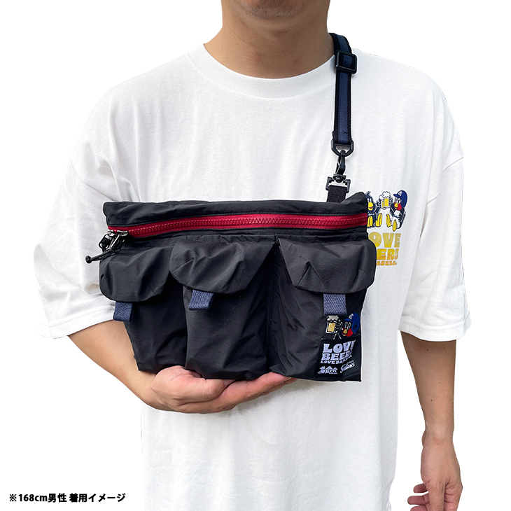 【grn outdoor×SWALLOWS】 LOVE BEER!! TEBURA BAG
