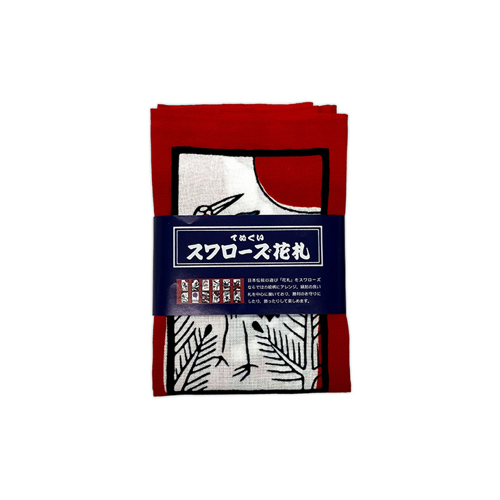 【2026年開幕新商品】かまわぬコラボてぬぐい　スワローズ花札