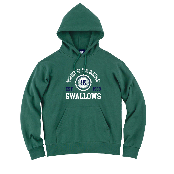 【2025年BF】カレッジフーデッドパーカー(アイビーグリーン)