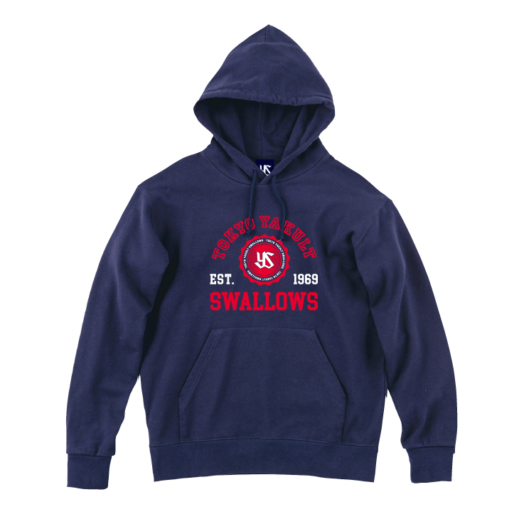 【2025年BF】カレッジフーデッドパーカー(ネイビー)