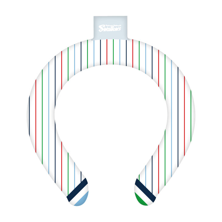 【2025年BF】【My Fave Swallows2024】レディースユニホーム柄クーリー（Colorful Stripe）