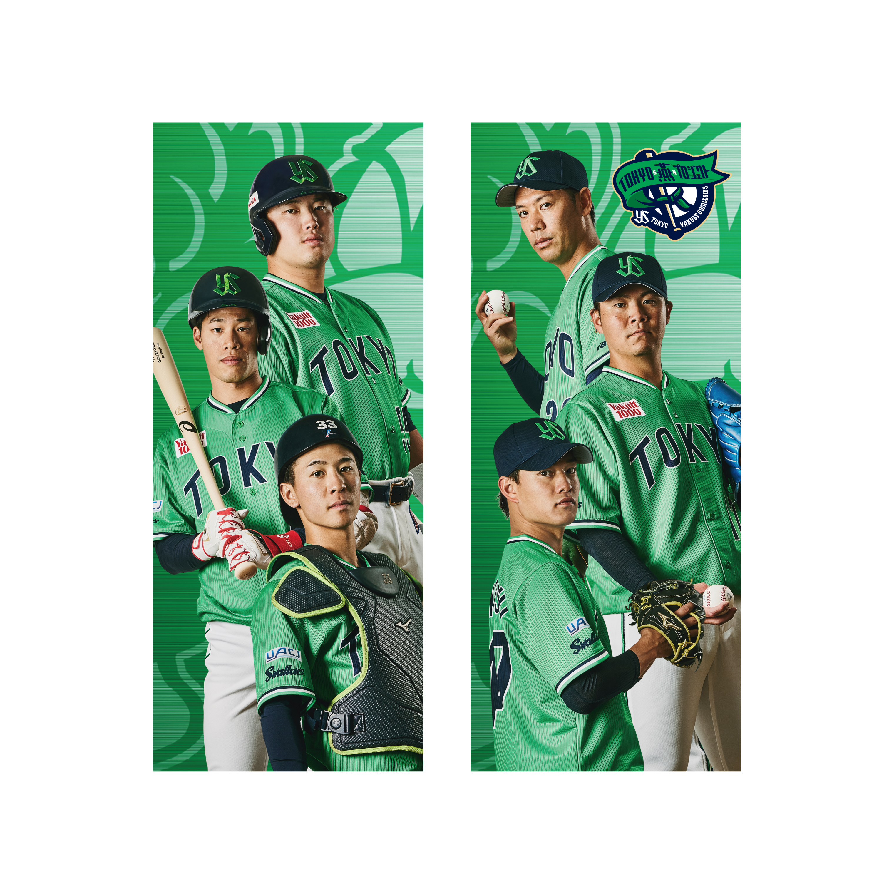 【2025年BF】【2024年燕プロ】2024燕パワー選手ビジュアルカンフーバット