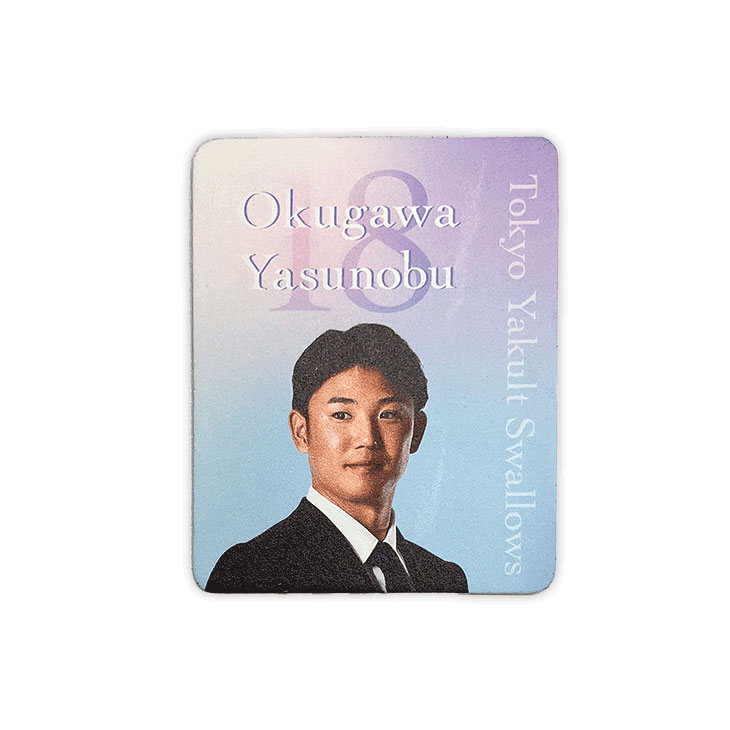 【2024BF】選手スーツビジュアル本革製ステッカー