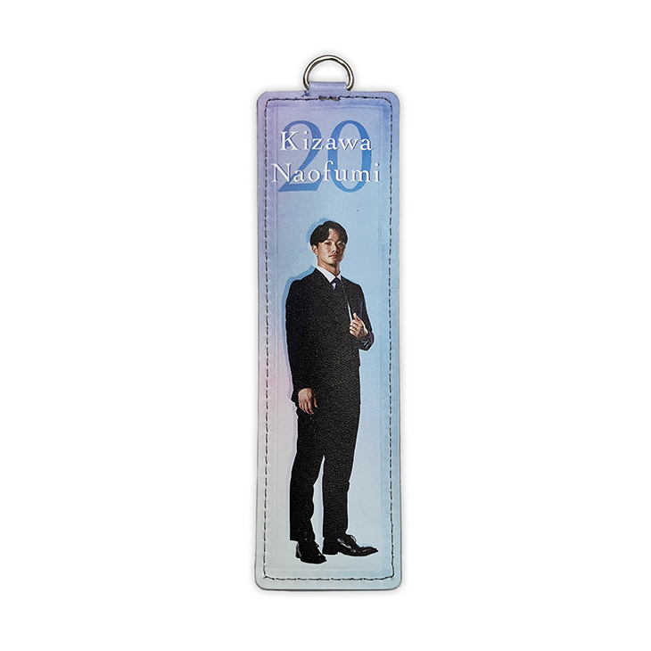 【2024BF】選手スーツビジュアル本革製ペンケース