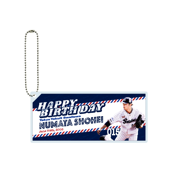6月選手バースデーアクリルキーホルダー（沼田）