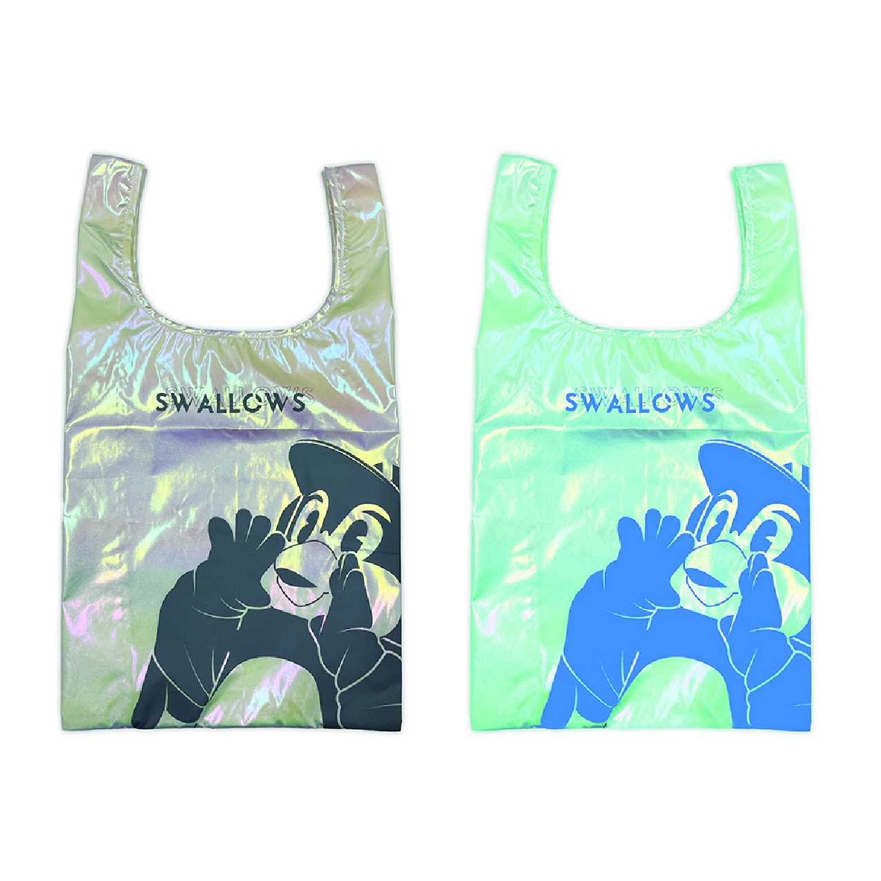 【2025年BF】オーロラマルシェバッグ（ホワイト/ライトブルー）