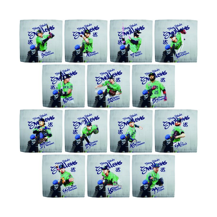 【TOKYOシリーズ2024】スプレーアート選手ビジュアルハイブリッドハンドタオル