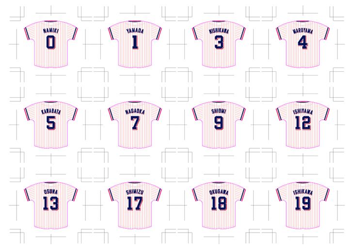 【2024 SUMMER SWALLOWS】ユニホーム型ミニペンライト