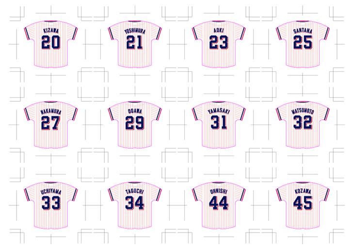 【2024 SUMMER SWALLOWS】ユニホーム型ミニペンライト