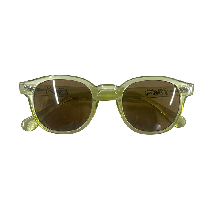 【2024 SUMMER SWALLOWS】ロゴサングラス（グリーン）ケース付き