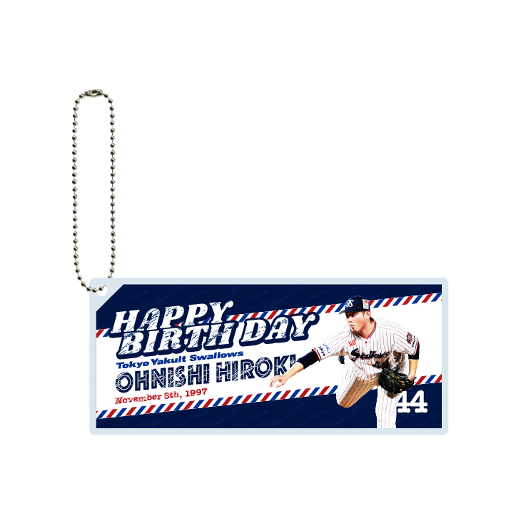 11月選手バースデーアクリルキーホルダー（大西）
