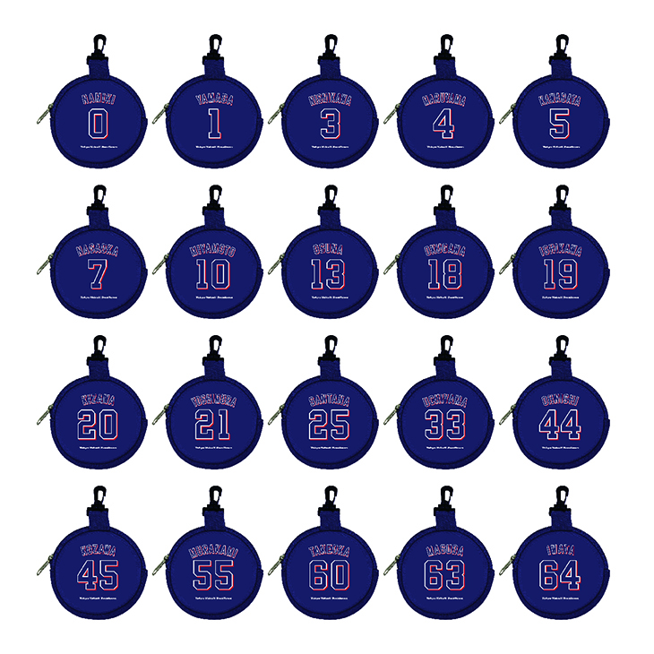 【ファン感謝DAY2024】選手ネオプレーンポーチ（シークレット）