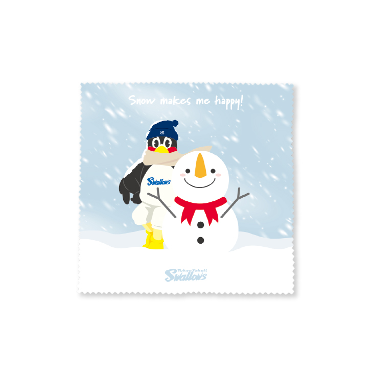 【2025年2月新商品】ふくふくメガネクリーナー（吹雪）