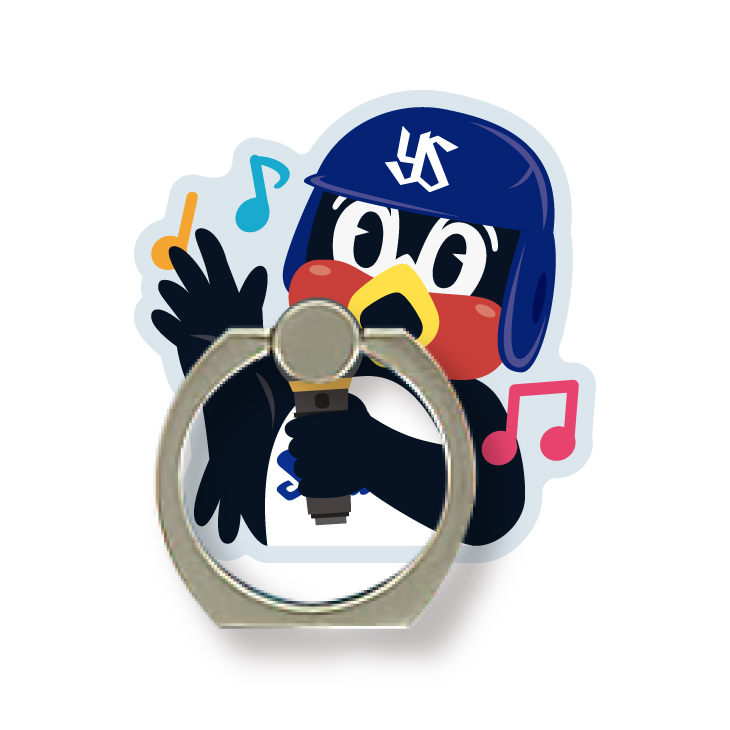 【2025年2月新商品】モバイルリングホルダー（カラオケつば九郎）