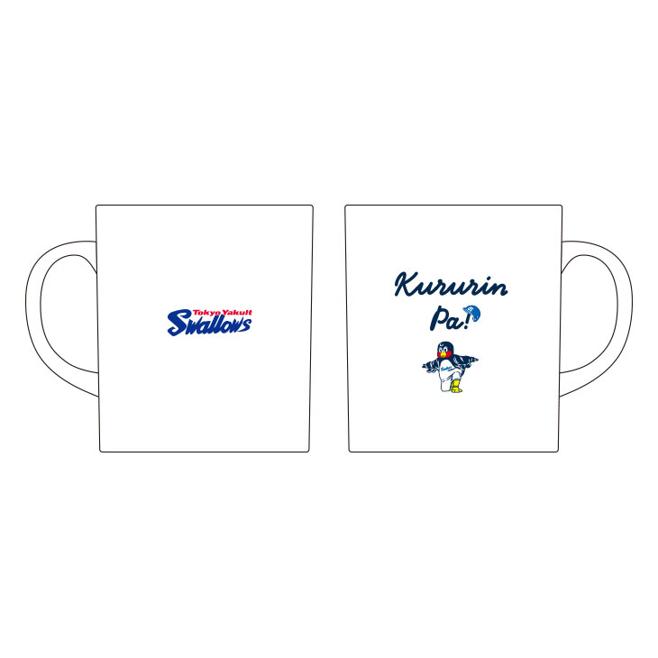 【2025年2月新商品】マグカップ（つば九郎／くるりんぱ）